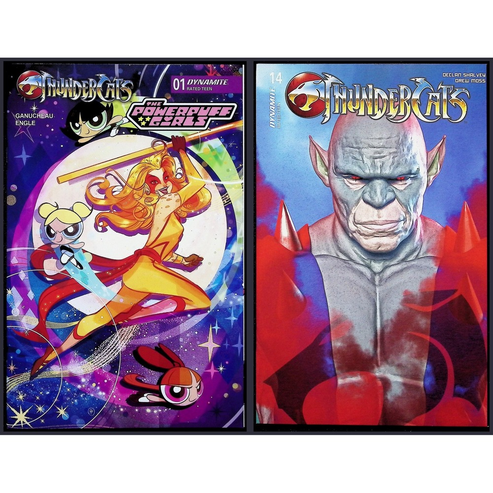 ThunderCats‎ 2x Comic Lot 14 Mark Spears Variant Powerpuff Girls #1 Baldari NM